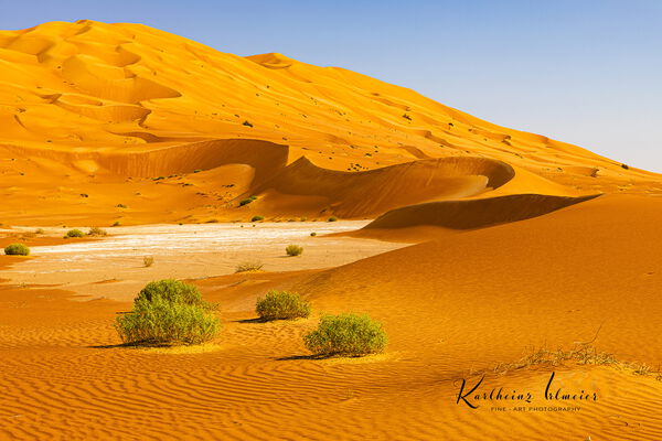 Sand desert Rub al Khali, sand dunes