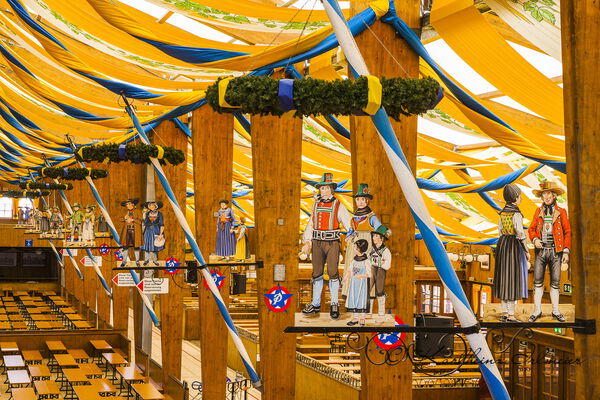 Bräurosl beer hall, Munich - Oktoberfest