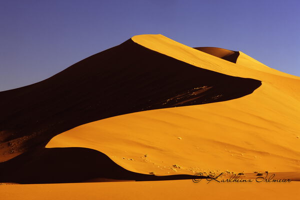 Sand dune, Sossusvlei, Namib Desert