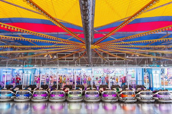 Dodgem cars, Munich - Oktoberfest