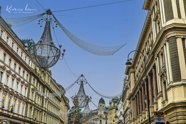 Vienna, Christmas Illuminations in the City Centre