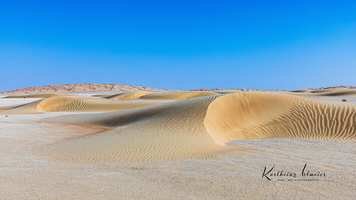 Sand desert Rub al Khali, sand dunes