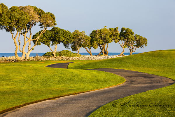 Mauna Lani golf course, Mauna Lani, Kohala Coast, Big Island, Hawaii