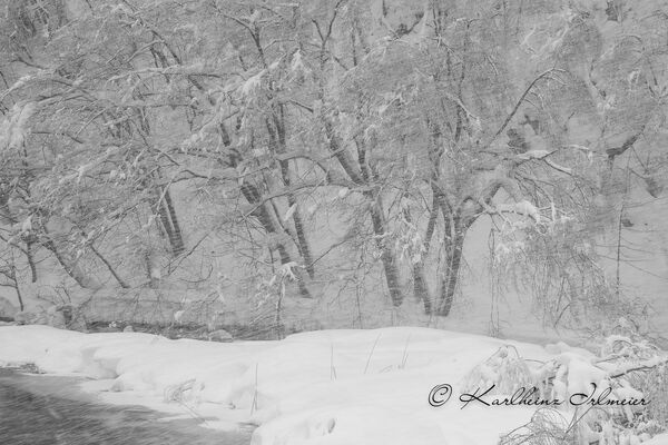 Snow Storm, Plitvice Nationalpark