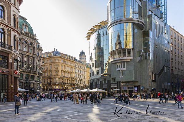 Vienna, Pedestrian zone at Stephansplatz