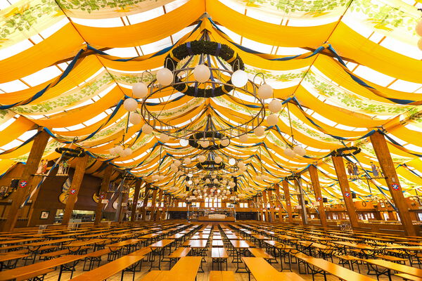 Bräurosl beer hall, Munich - Oktoberfest