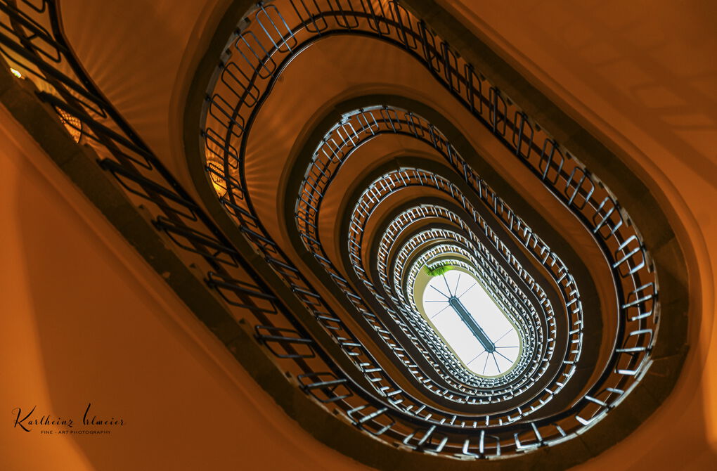 Vienna, Staircase from above