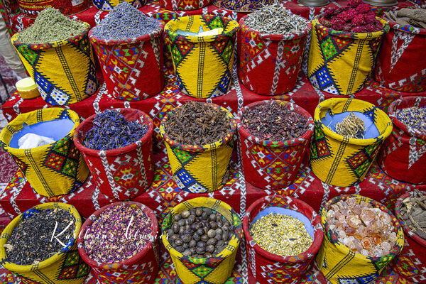 Muscat, Spices in a Souk