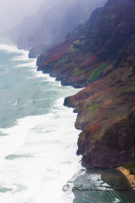 Na Pali coast, Kauai, Hawaii