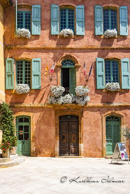 Rousillon town hall, Provence