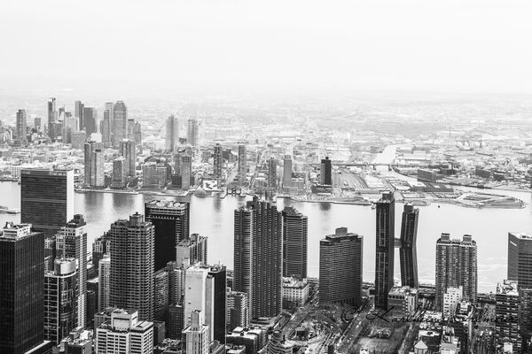 Long Island City, View from Rockefeller Center, Manhattan, New York City