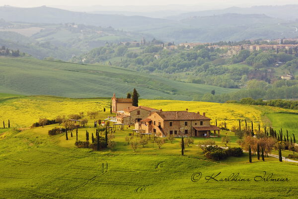 Farmhouse , Asciano, Tuscany