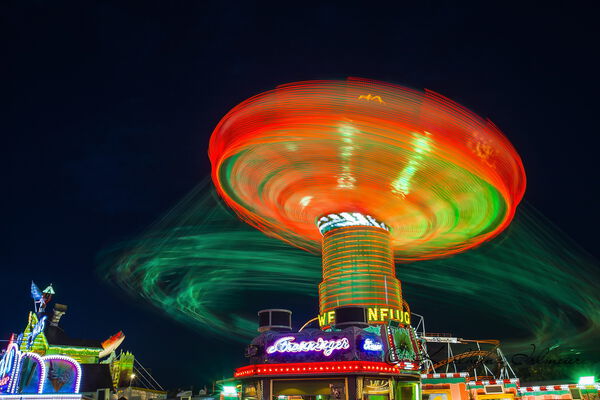 Chair swing ride, Munich - Oktoberfest