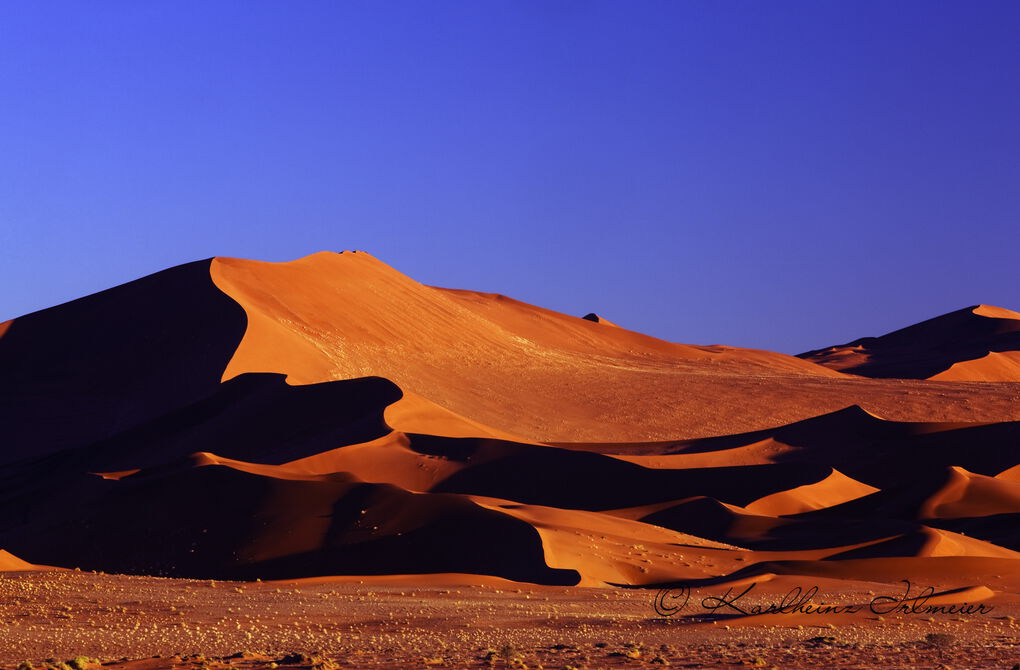 Sand dune, Sossusvlei, Namib Desert