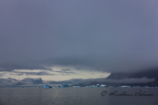 Iceberg at dawn, Scoresby Sund