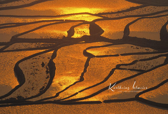 Yuanyang Rice Terraces, sunrise